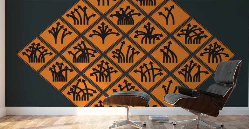 Traffic Delirium 025 Wall Murals