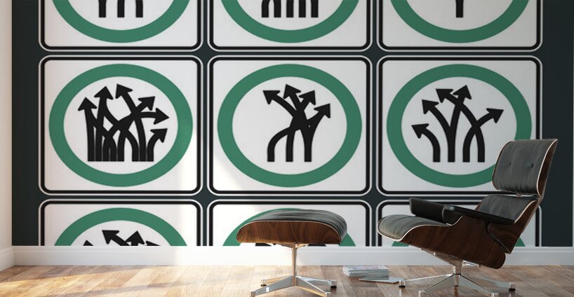 Traffic Delirium 042 Wall Murals